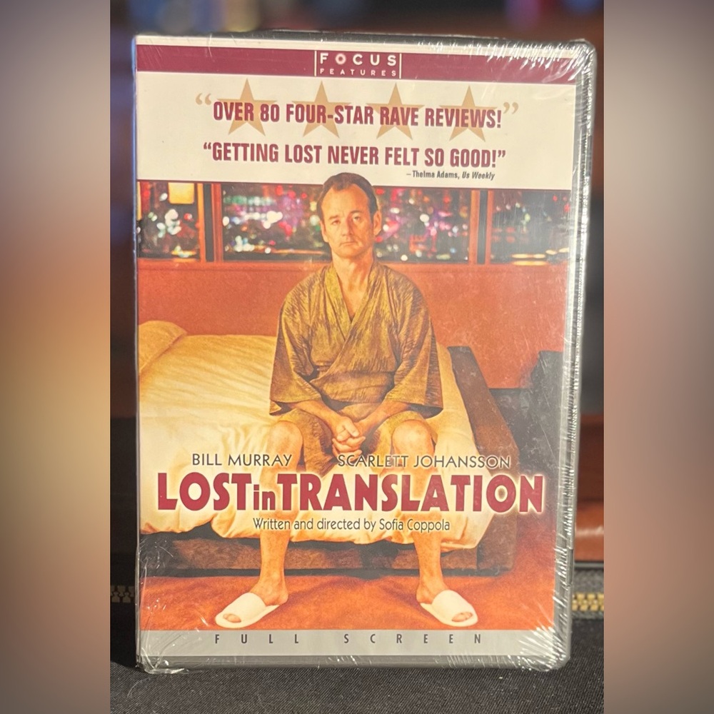 Lost in Translation DVD - Full Screen - BRAND NEW